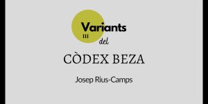 Jesús s’identifica amb el Messies Samarit // III Variant CB