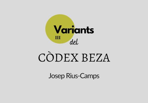 Jesús s’identifica amb el Messies Samarit // III Variant CB